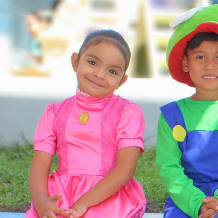 Alumnos de Primaria disfrazados de personajes de videojuego